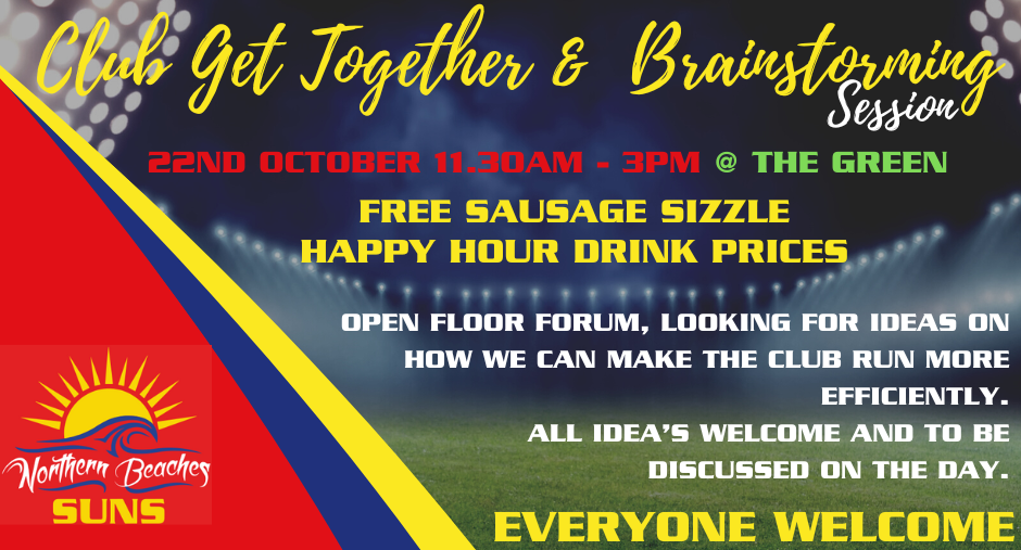 Club get together and brainstorming session - Saturday 22nd October 2022